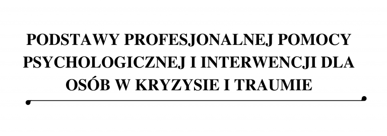 Pomoc Psychologiczna – E-KURSYONLINE